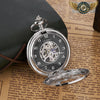 Le Dandy Doré - Montre Gousset Mécanique Double Squelette - Vue 13 - Gousset-heritage