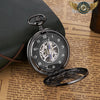 Le Dandy Doré - Montre Gousset Mécanique Double Squelette - Vue 9 - Gousset-heritage