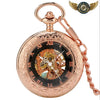 Le Dandy Impérial - Montre Gousset Mécanique Squelette Or Rose - Or rose - Gousset-heritage