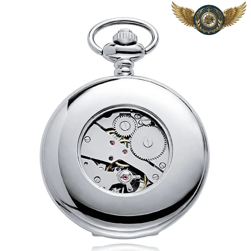 Le Dandy Mécanique | Montre Gousset Clapet Phases Lunaires - Vue 3 - Gousset-heritage