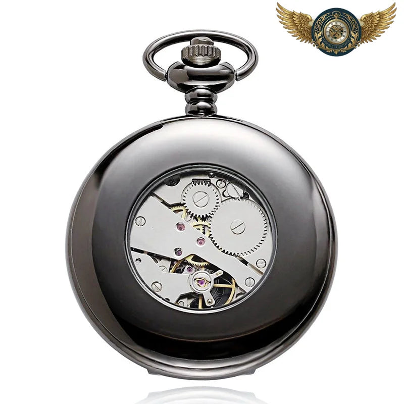 Le Dandy Mécanique | Montre Gousset Clapet Phases Lunaires - Vue 5 - Gousset-heritage