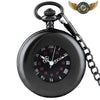 Le Dandy Noir - Montre Gousset Mécanique Demi-Chasseur 24h - Noir - Gousset-heritage