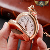 Le Dandy Or Rose - Montre Gousset Boîtier Chasseur Quartz - Vue 8 - Gousset-heritage