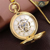 Le Dandy Squelette - Montre Gousset Automatique Chasseur Doré - Vue 5 - Gousset-heritage