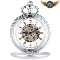 Le Dandy Squelette - Montre de Poche Mécanique Double Chasseur - Gousset-heritage