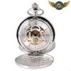 Le Dandy Squelette | Montre Gousset Mécanique Double Clapet - Vue 1 - Gousset-heritage