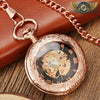 Le Dandy Victorien - Gousset Demi-Chasseur Squelette Or Rose - Vue 15 - Gousset-heritage