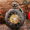 Le Dandy Victorien - Gousset Demi-Chasseur Squelette Or Rose - Vue 4 - Gousset-heritage