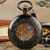 Le Dandy Victorien - Gousset Demi-Chasseur Squelette Or Rose - Vue 5 - Gousset-heritage