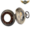 Le Dandy Victorien - Montre Gousset Mécanique Bois Bronze - Vue 3 - Gousset-heritage