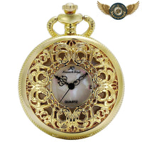 Le Dandy – Montre Gousset Demi-Chasseur Quartz Nacre Antique - Gousset-heritage