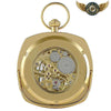 Le Dandy – Montre Gousset Squelette Mécanique Boîtier Coussin Or - Vue 3 - Gousset-heritage