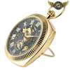 Le Dandy – Montre Gousset Squelette Mécanique Boîtier Coussin Or - Vue 4 - Gousset-heritage