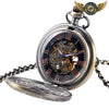 Le Dandy | Montre à Gousset Mécanique Squelette Bronze Patiné - Vue 2 - Gousset-heritage