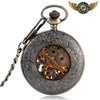 Le Dandy | Montre à Gousset Mécanique Squelette Bronze Patiné - Vue 5 - Gousset-heritage