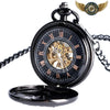 Le Dragon Noir - Montre à Gousset Squelette Mécanique Half-Hunter - Vue 2 - Gousset-heritage