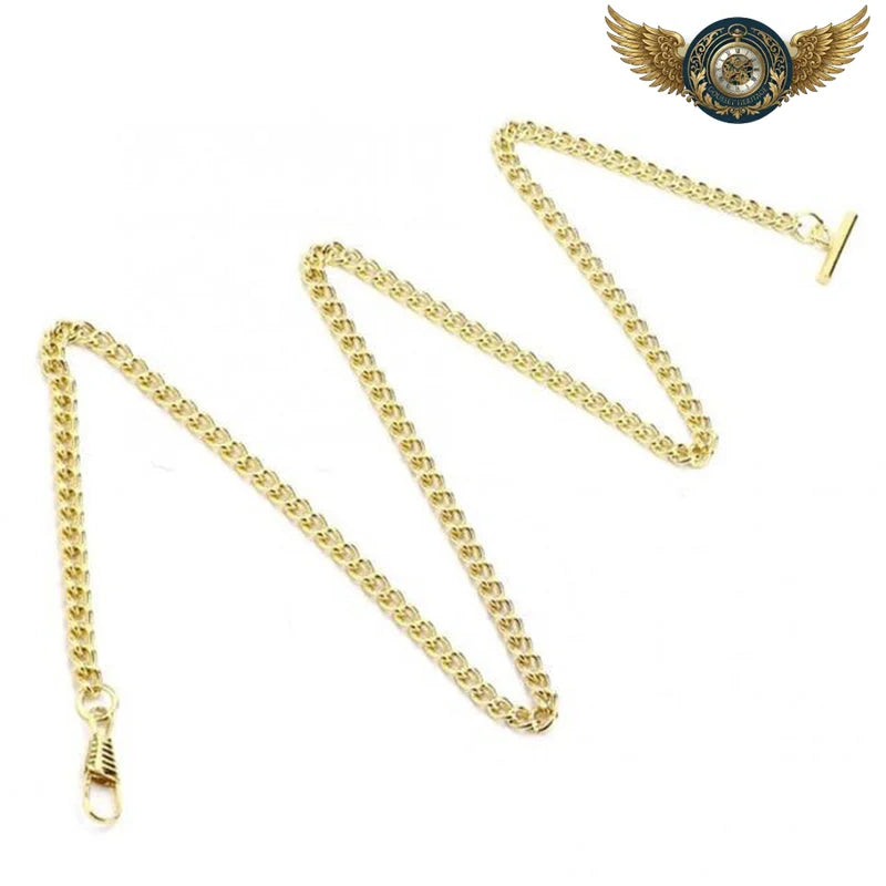 Le Drapé Gatsby - Chaîne Albert Simple Gourmette Or