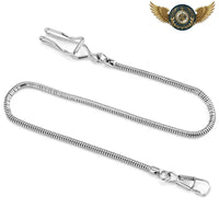 Le Drapé Serpent - Chaîne de Ceinture Acier Poli - modèle Argent - Gousset-heritage