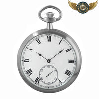 Le Fardier - Montre Gousset Mécanique Acier Fond Transparent - Gousset-heritage