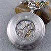 Le Fardier - Montre Gousset Mécanique Acier Fond Transparent - Vue 4 - Gousset-heritage