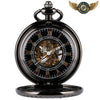Le Fondeur Noir - Montre Gousset Mécanique Chasseur Ajouré - Vue 3 - Gousset-heritage