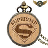 Le Forestier - Montre de Poche Chasseur Bois & Bronze Antique - SUPERDAD - Gousset-heritage