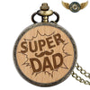Le Forestier - Montre de Poche Chasseur Bois & Bronze Antique - Super DAD - Gousset-heritage