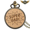 Le Forestier - Montre de Poche Chasseur Bois & Bronze Antique - Vue 8 - Gousset-heritage