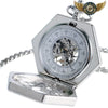 Le Garde-Temps Hexagone - Montre de Poche Squelette Mécanique - Vue 3 - Gousset-heritage