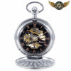 Le Garde-Temps Squelette Chasseur | Remontage Manuel Dandy - Vue 2 - Gousset-heritage