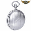 Le Garde-Temps Squelette Chasseur | Remontage Manuel Dandy - Vue 3 - Gousset-heritage