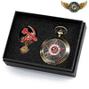 Le Gardien - Montre à Gousset Chasseur Bronze Antique & Quartz - Coffret 2 - Gousset-heritage