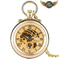 Le Gatsby - Montre Gousset Mécanique Squelette Or 48 mm - Gousset-heritage
