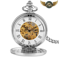 Le Gatsby – Montre de Poche Mécanique Double Chasseur Squelette - Gousset-heritage