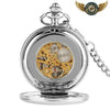 Le Gatsby – Montre de Poche Mécanique Double Chasseur Squelette - Vue 2 - Gousset-heritage