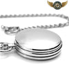 Le Gatsby – Montre de Poche Mécanique Double Chasseur Squelette - Argent - Gousset-heritage