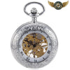 Le Gentilhomme - Montre de Poche Squelette Demi-Chasseur Gravée - Vue 1 - Gousset-heritage