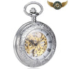 Le Gentilhomme - Montre de Poche Squelette Demi-Chasseur Gravée - Vue 3 - Gousset-heritage