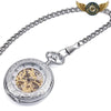 Le Gentilhomme - Montre de Poche Squelette Demi-Chasseur Gravée - Vue 4 - Gousset-heritage