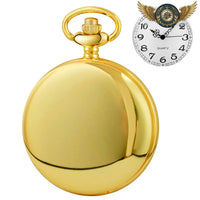 Le Gentleman - Montre Gousset Chasseur Quartz Poli - Gousset-heritage