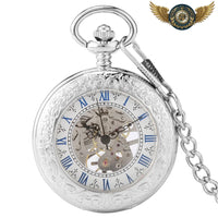Le Gentleman Mécanique - Montre Gousset Gravée Squelette - Gousset-heritage