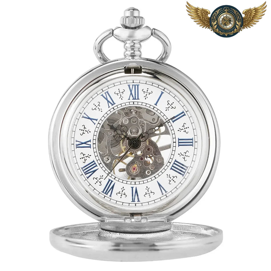 Le Gentleman Mécanique - Montre Gousset Gravée Squelette - Vue 3 - Gousset-heritage