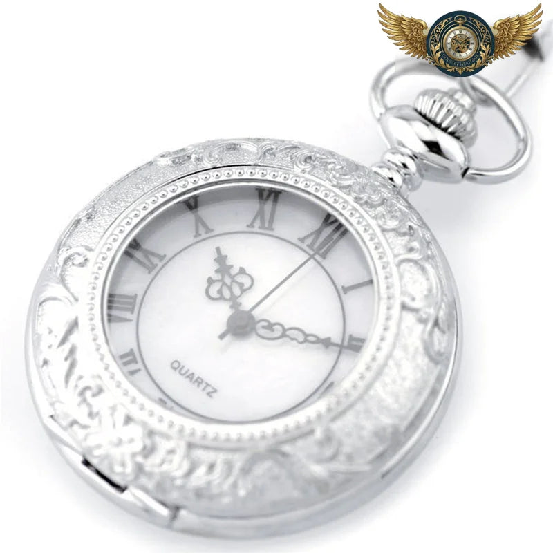 Le Gousset Victorien - Montre de Poche Gravée Or Quartz - Vue 7 - Gousset-heritage