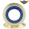Le Grand Duc - Montre Gousset Demi-Chasseur Squelette Or & Bleu - Vue 6 - Gousset-heritage