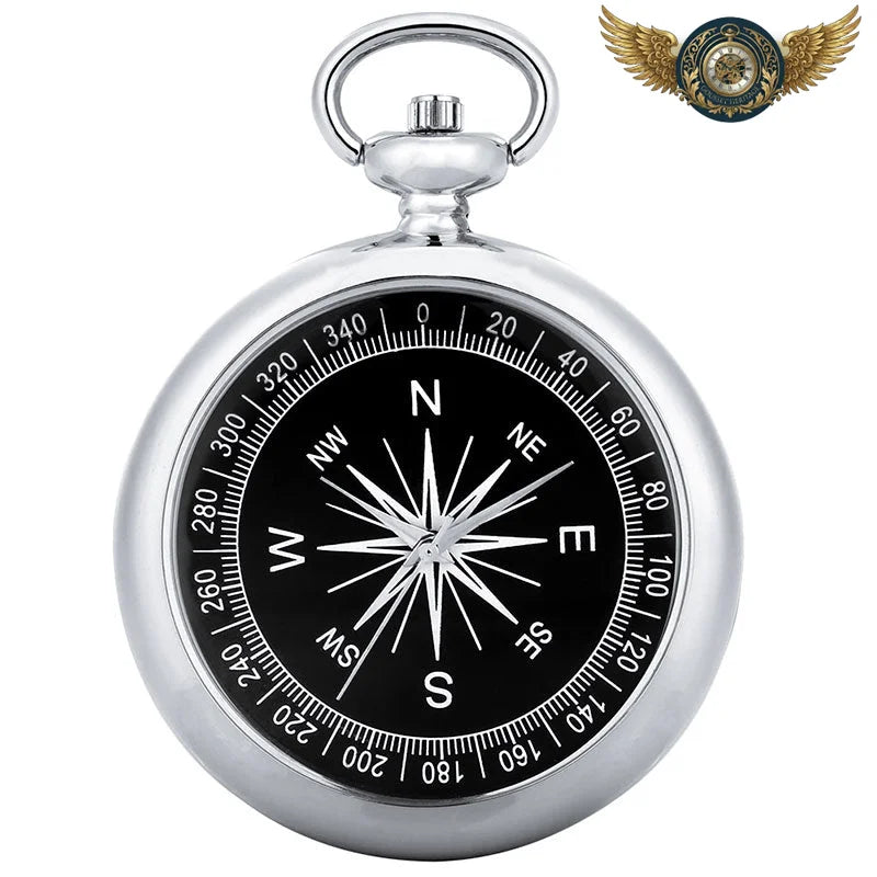 Le Maître du Temps - Montre Gousset Mécanique Squelette Noir - Argent - Gousset-heritage