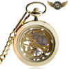 Le Majestic - Montre Gousset Squelette Automatique Dorée 47mm - Vue 2 - Gousset-heritage