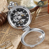 Le Mécano-Dandy - Montre Gousset Squelette à Loupe, Remontage Manuel - Vue 12 - Gousset-heritage
