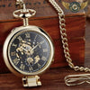 Le Mécano-Dandy - Montre Gousset Squelette à Loupe, Remontage Manuel - Vue 13 - Gousset-heritage