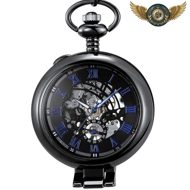 Le Mécano-Dandy - Montre Gousset Squelette à Loupe, Remontage Manuel