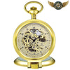 Le Mécano-Dandy - Montre Gousset Squelette à Loupe, Remontage Manuel - Or - Gousset-heritage
